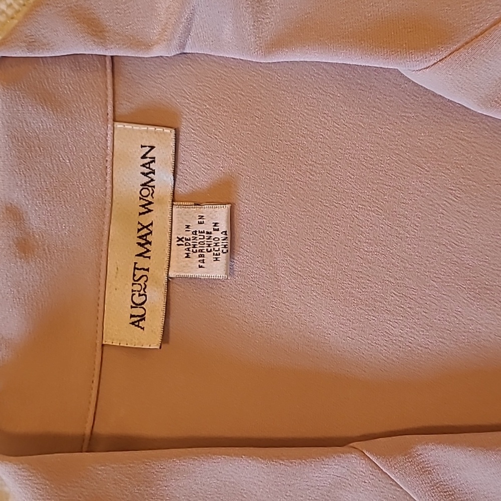 Pale Lavender Button Down Blouse - image 1